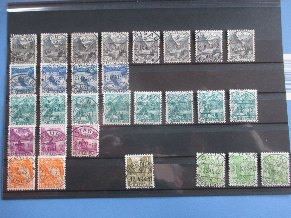 Lot De 10 Timbres France Oblitérés Des Années 1966-1970 - 4 Pages
