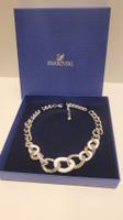 Swarovski Gliederkette Halskette weiss
