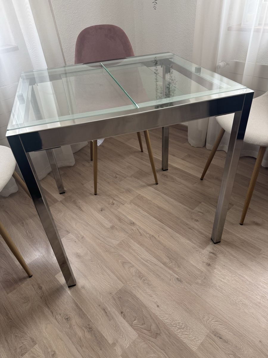 Ikea Tavoli: Ausziebarer Glastisch - Ikea Glivarp – Usato da Villmergen venduto da rah_y568 1