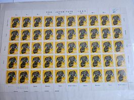 Timbres Pro Juventute 1965 30+10