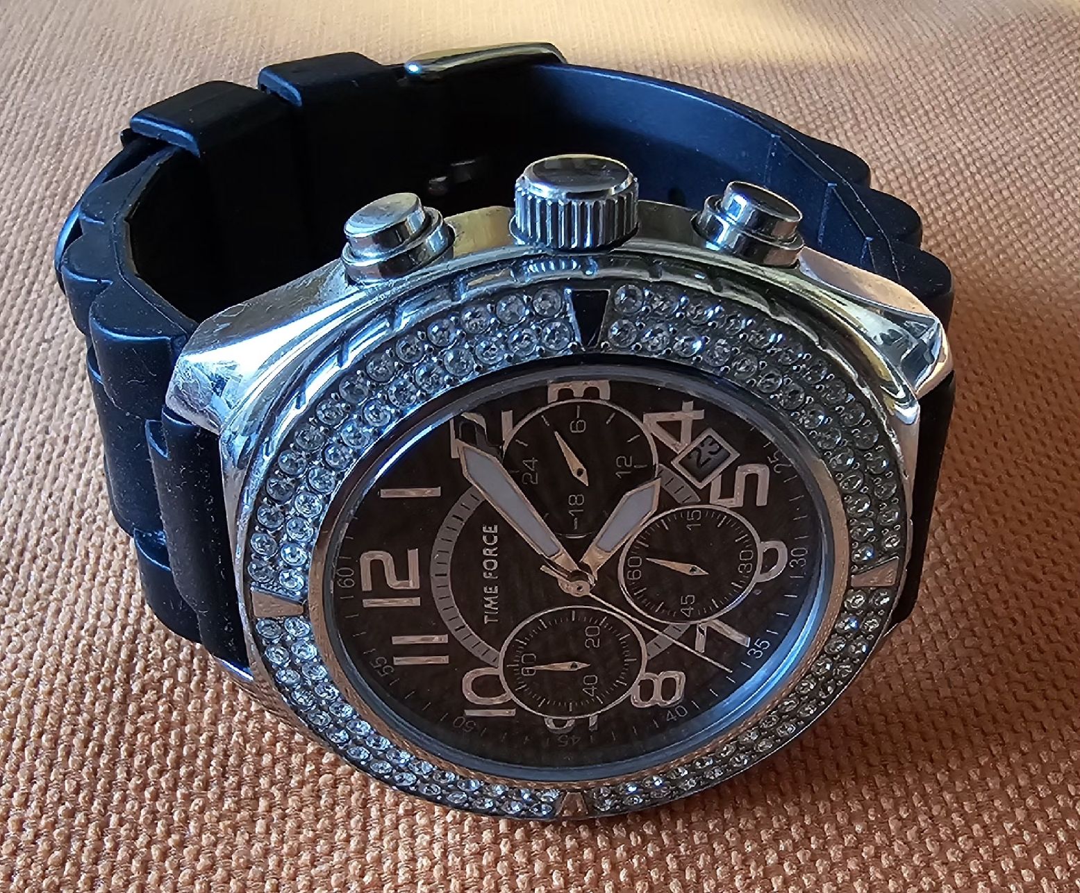 Orologi: TIME FORCE Chronograph Elegante Armbanduhr 44mm – Usato da Speicher venduto da Lemore 3