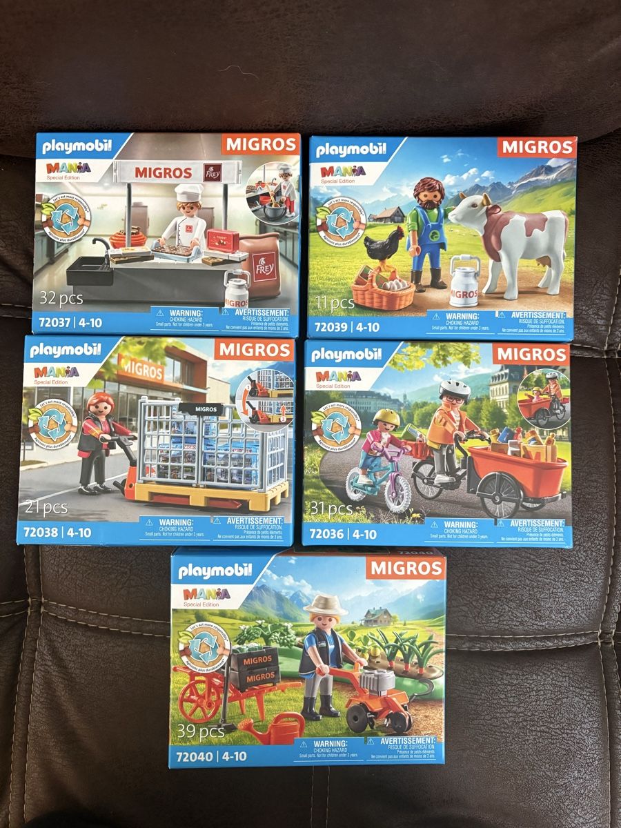 Playmobil Giocattoli: Playmobil MIGROS Mania Special Edition – Nuovo e nell'imballaggio originale da Beromünster venduto da Meitschi0
