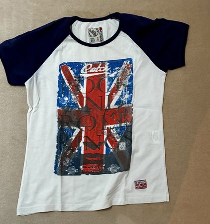 Catch T-Shirt, Size S, Union Jack Design, Great Condition