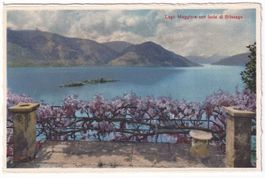 Lago Maggiore con isola di Brissago