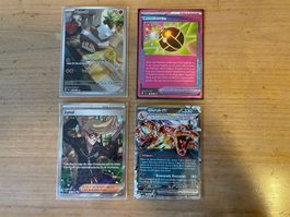 4 Pokemon Karten DE