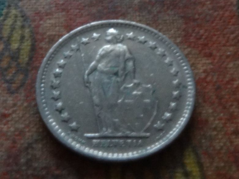 Tutti le monete: 1/2 Fr. 1969 Sans/Ohne "B" – Usato da Romanel-sur-Lausanne venduto da Swift13 1