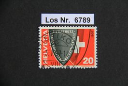CH 1957 Ortsstempel mit Datum                       Los 6789