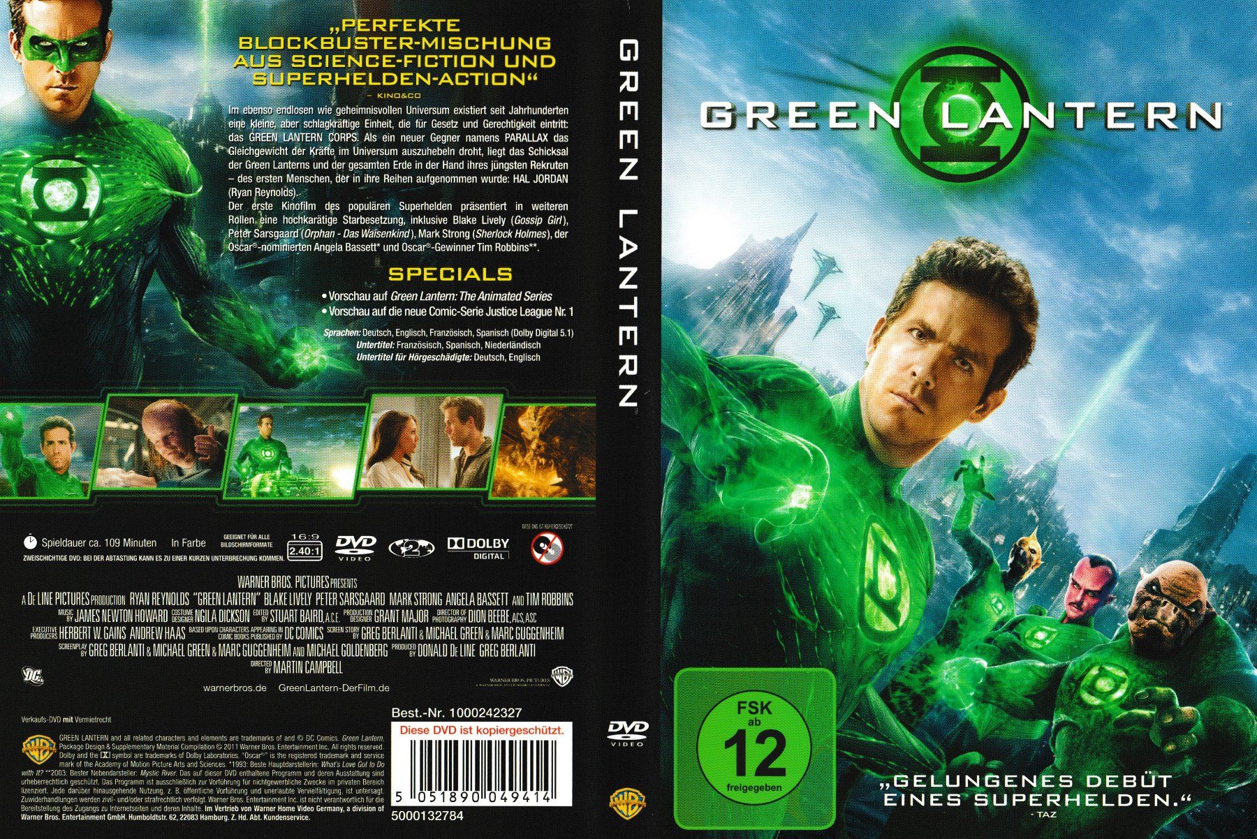 Tutti i DVDs: DVD - Green Lantern – Usato da Langnau am Albis venduto da MediaRescuerKeLoX