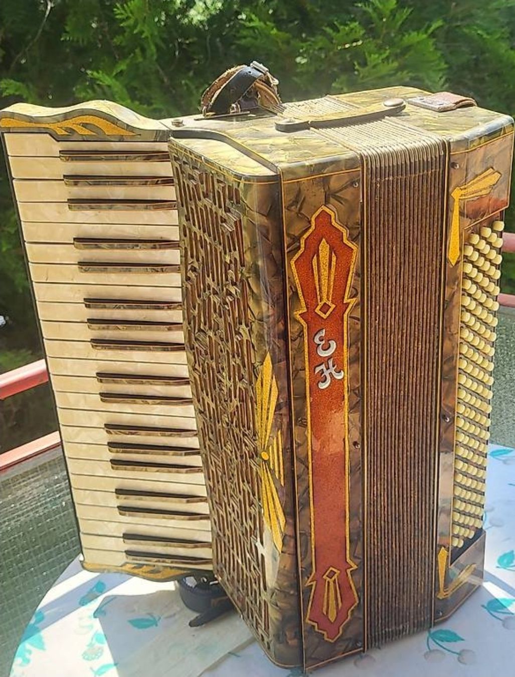 Strumenti musicali: Accordéon Tell Bachembulach 4 voix – Usato da Penthalaz venduto da EvandroLuz 2