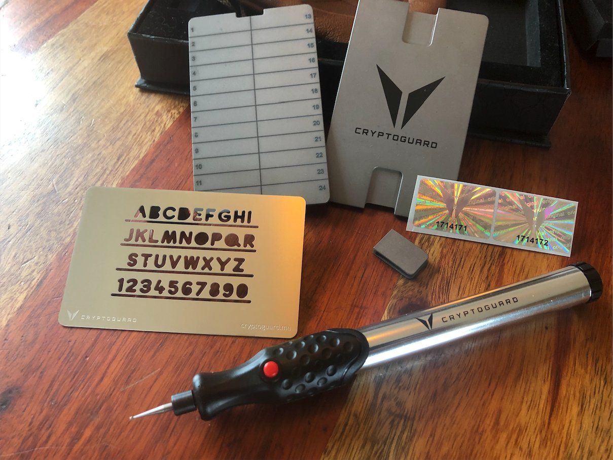 Coin Miner: Crypto Guard: Backup your private keys on Titanium ! (kit) – Nuovo e nell'imballaggio originale da Thun venduto da slicebice 4