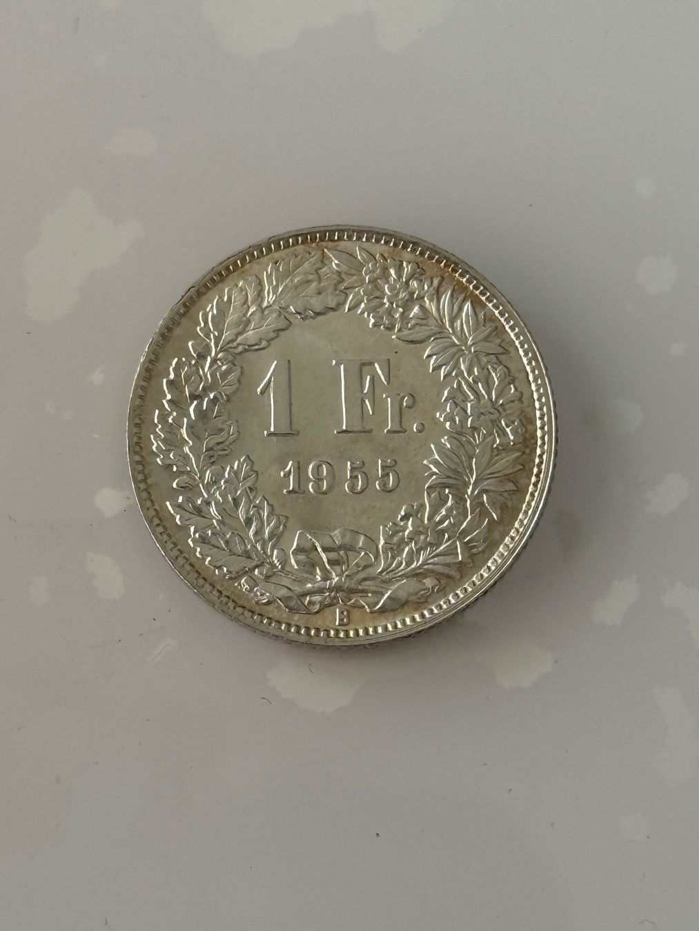 Tutti le monete: 1 Franken 1955  Unz – Nuovo (secondo la descrizione) da Wallisellen venduto da SWISS_SILVER1 1