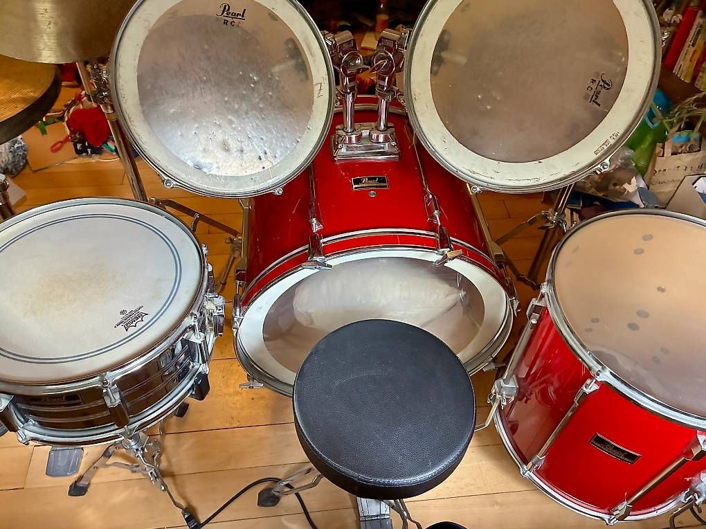 Strumenti musicali: Schlagzeug Pearl Export Series, gebraucht  – Usato da Basel venduto da SelineS 4