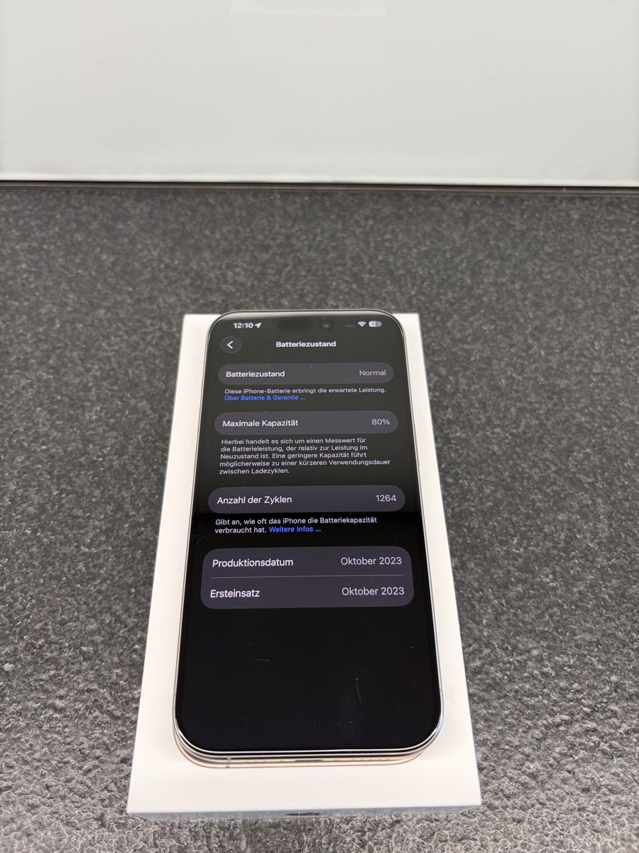 Apple Portables: iPhone 15 Pro 256GB Natural Titanium – D'occasion à Bern par dingodachs 7