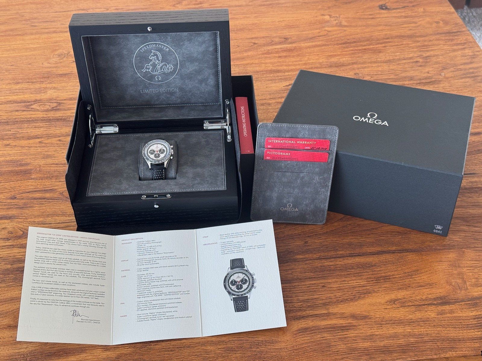 Omega Orologi: Omega Speedmaster CK2998 Limited Edition – Usato da Kilchberg ZH venduto da Griffith500 2
