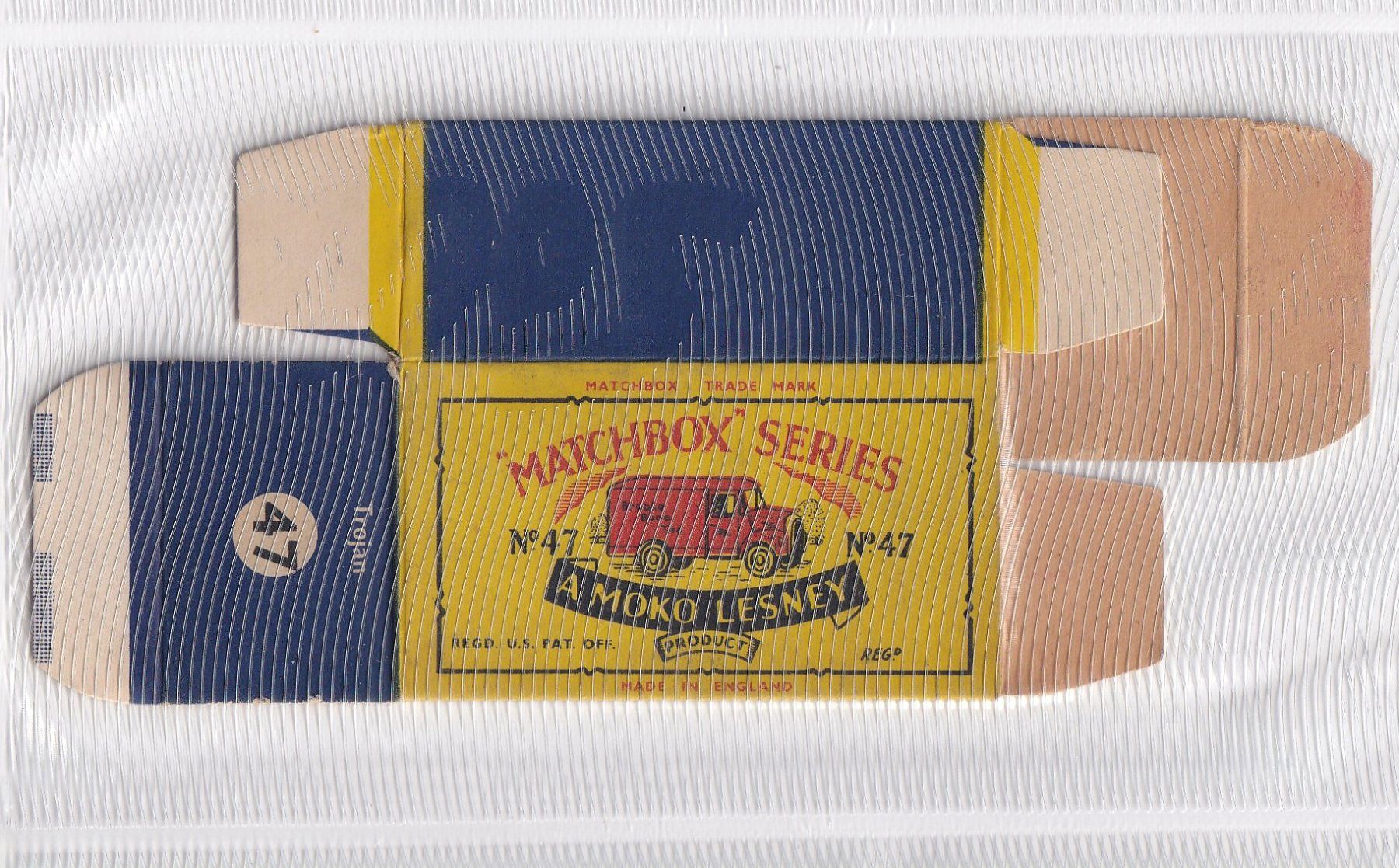 Matchbox Modellini d'auto: Matchbox Lesney 47A Trojan Van OVP – Usato da Zofingen venduto da Trukli58 6