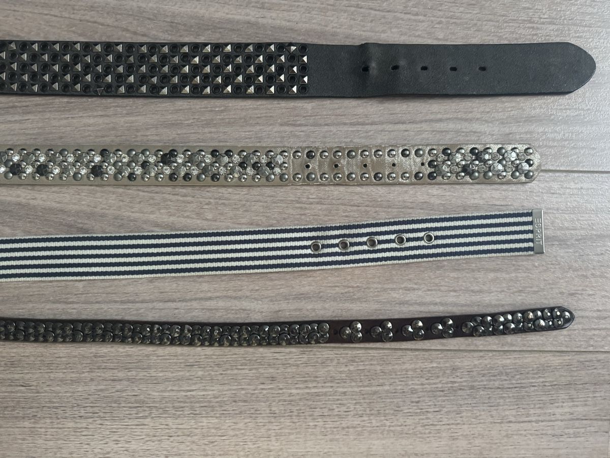 Cinture: 4 Stk. Damen Gürtel Set Gr. 85 – Usato da Bonstetten venduto da MJ45 2