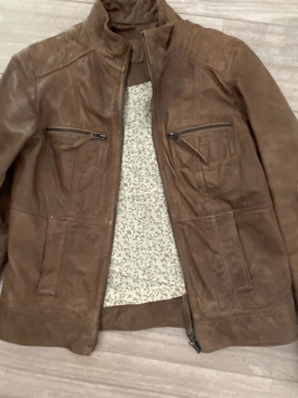 H&M Giacche: Lederjacke Von Tchibo Gr. 36 braun – Usato da Bonstetten venduto da VCLS 3