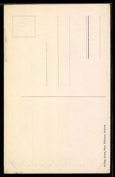 Cartes postales: AK Champéry, Pont des Moulin – D'occasion à Berlin par bartko-reher 1