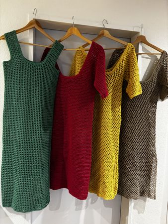 Handarbeit Sommerkleid XL/L/M