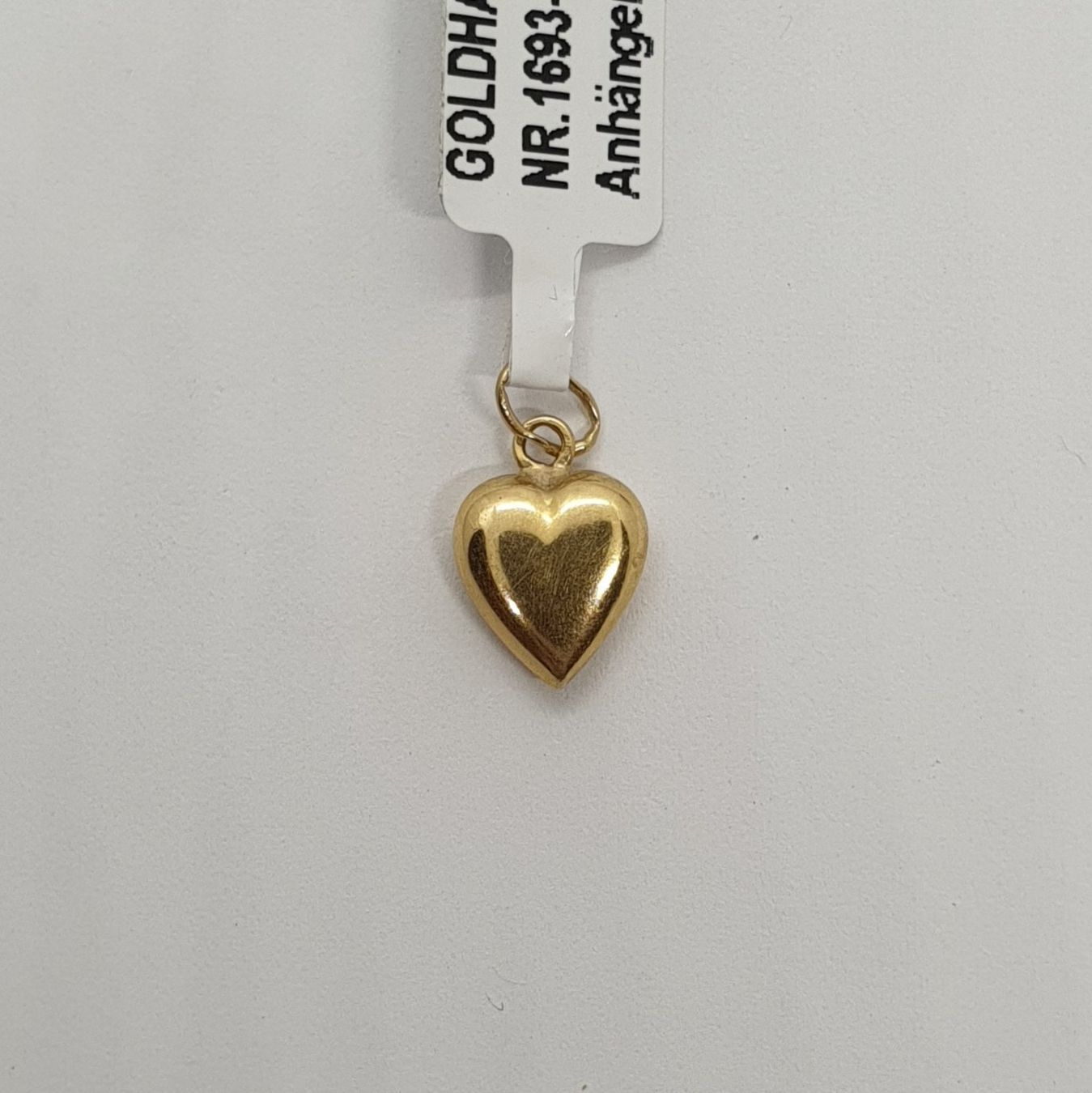 Ciondoli: Echt 18K Gold - Herz Anhänger – Usato da Luzern venduto da Goldhaus-Luzern