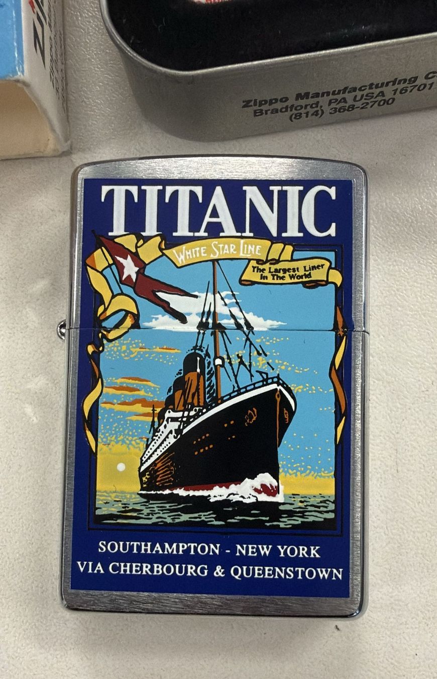 Zippo Briquets: ZIPPO FEUERZEUG TITANIC – D'occasion à Zürich par freioccasionen 3