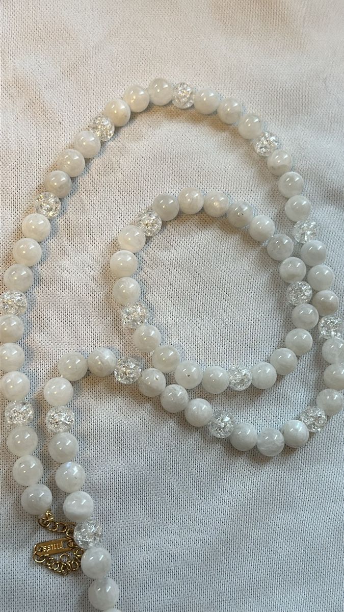 Altri gioielli: Collier et bracelet pierre de lune élégant – Nuovo (secondo la descrizione) da La Chaux-de-Fonds venduto da Meliha2008