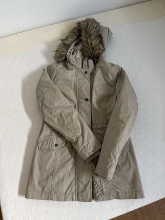 Wintermantel COMMA beige in Grösse 38