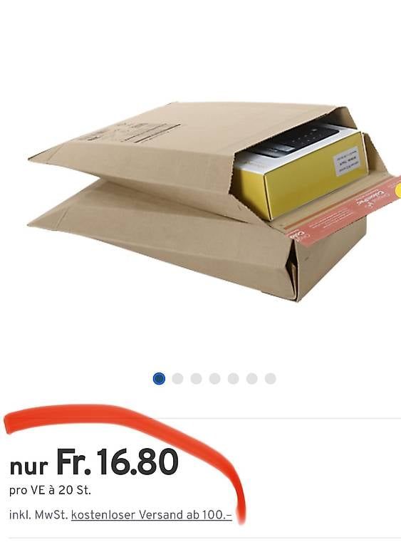 Couverts & Versandtaschen: 80Stk. neue Wellpapp Versandtaschen – Neu und originalverpackt aus Necker von liq24 1