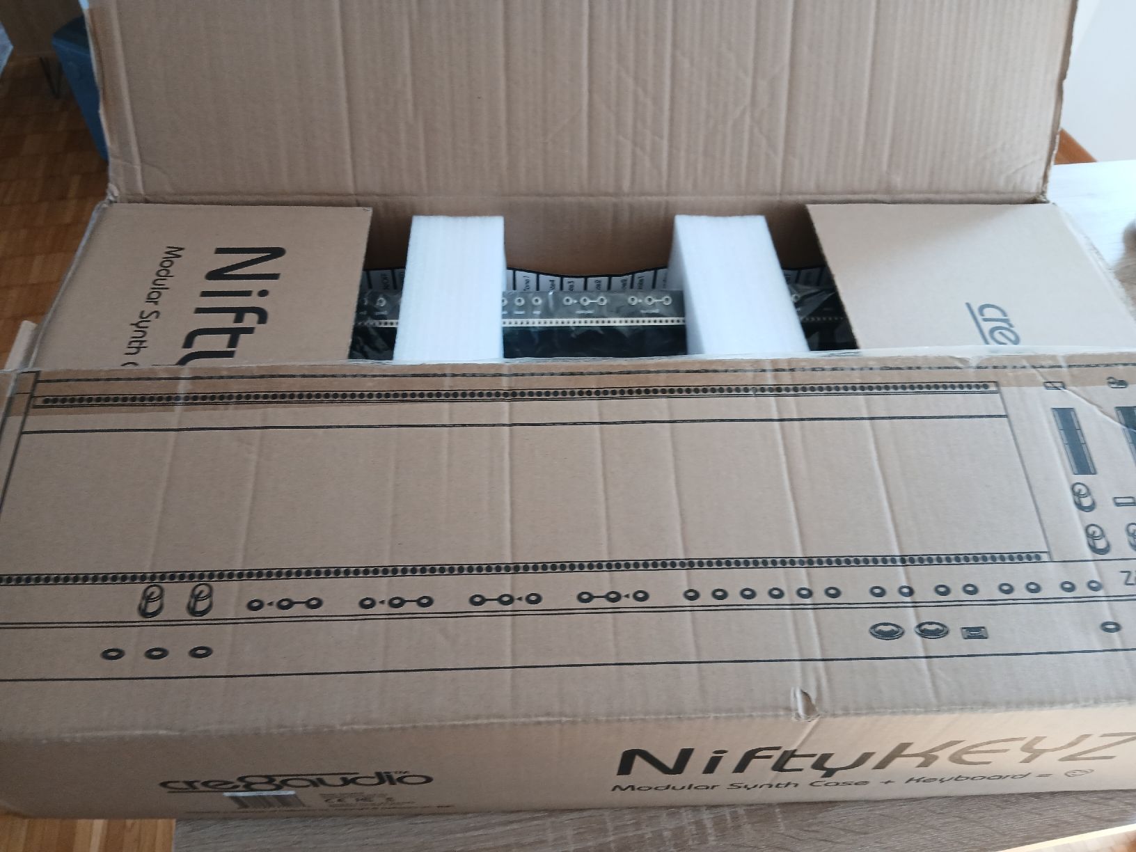Instruments de musique: Cre8Audio NiftyKEYZ Modular Synth Case Keyboard – Neuf (Voir description) à Othmarsingen par Studio15 4