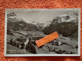 AK Engelberg Hahnen Spannörter Titlis 1931 Berge Dörfer