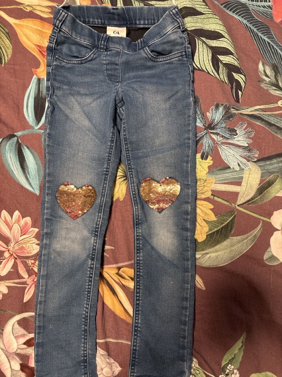 C&A Pantaloni: Jeans mit Herz Motiv – Usato da Spreitenbach venduto da bea_wrh6 1