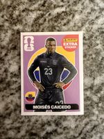 Panini Extra Sticker lila Moisrd Caicedo