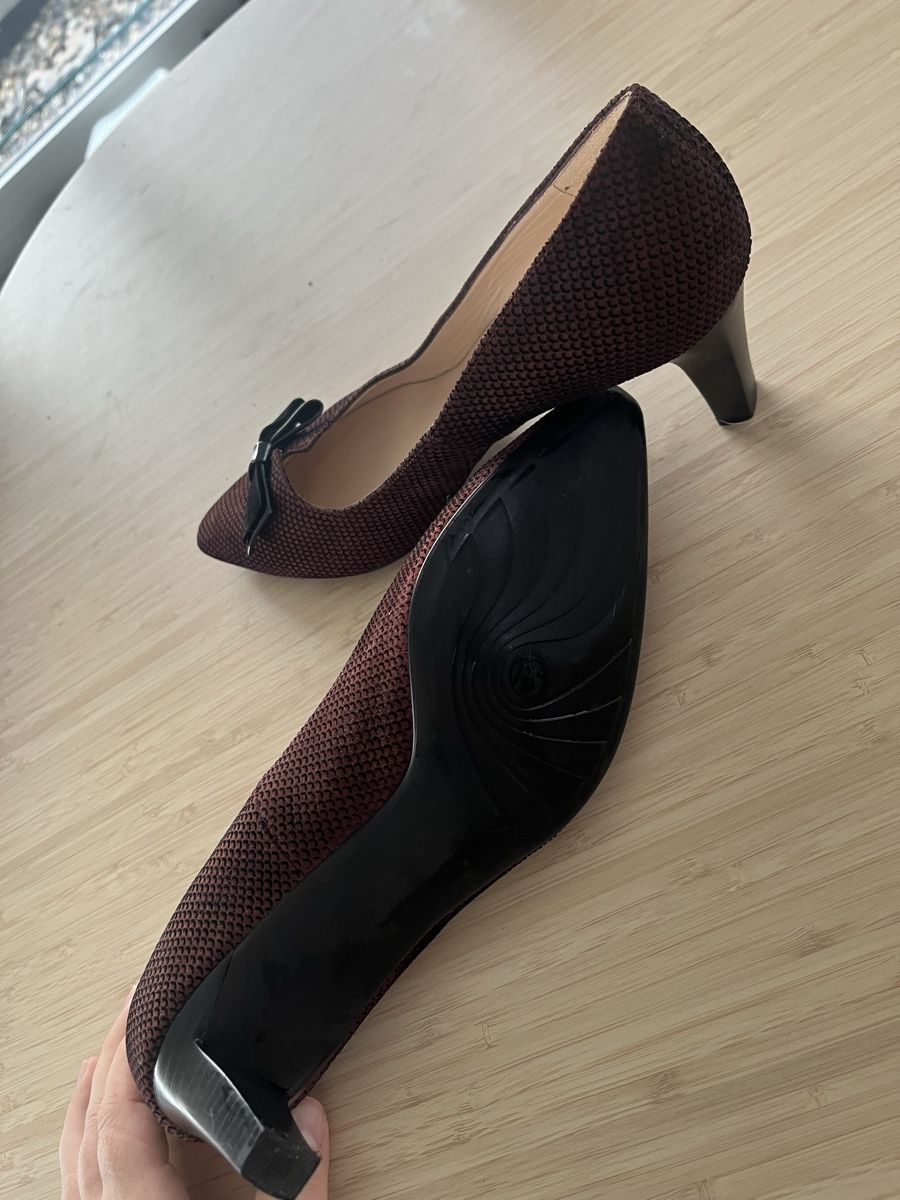 Kaiser Scarpe da donna: Peter Kaiser Escarpins Bordeaux t. 39.5 – Nuovo (secondo la descrizione) da Cossonay-Ville venduto da Venusa09 2