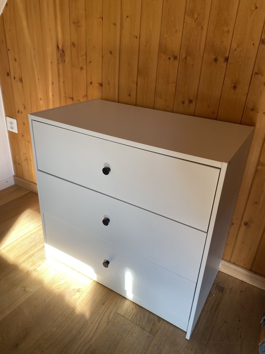Ikea Truhen: White 3-drawer chest – Gebraucht aus Luzern von ser_t5d7