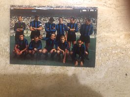 RARA CARTOLINA INTER FC ANNO1967 VEDI MIA COLLEZZIONE