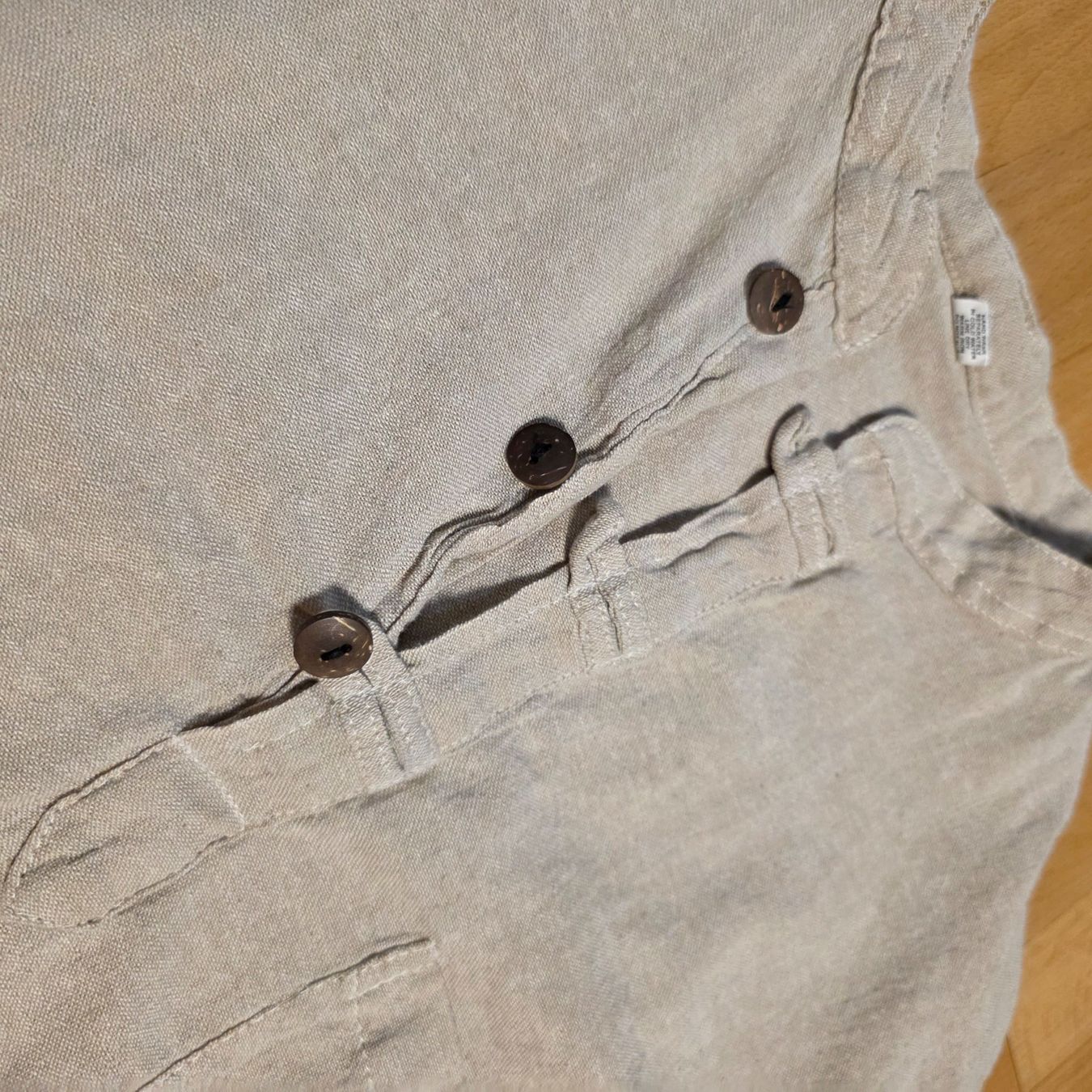 Camicette: Boho Baumwollbluse Nepal M Natur Look – Usato da Wald ZH venduto da CapLux 6