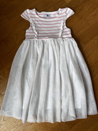 Kleid für Mädchen mit Tüll 6 Jahre Petit Bateau 116cm