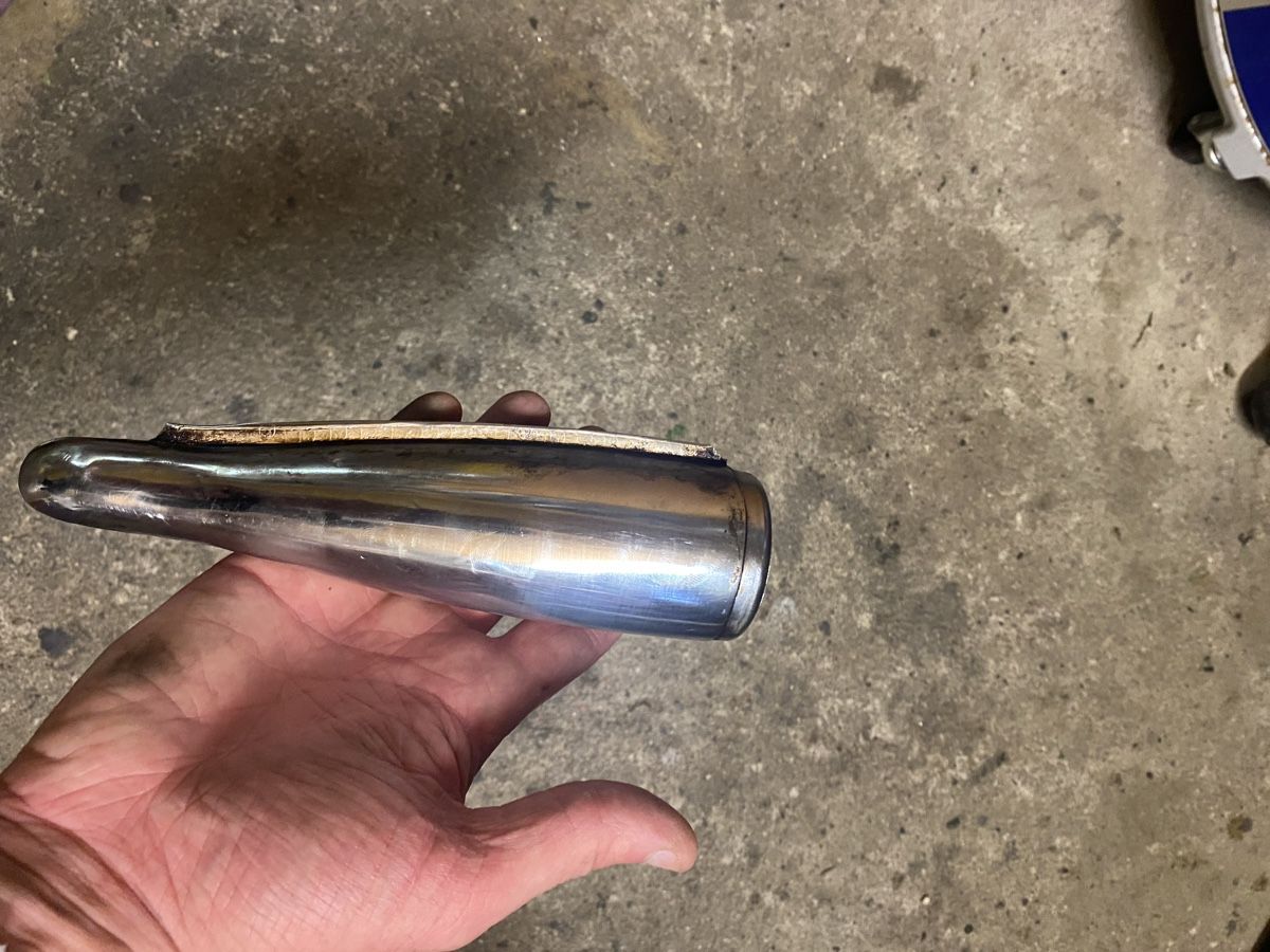 Puch Mofas: Puch velux Ende Stuck Auspuff Original – Gebraucht aus Capolago von Lillo22 4