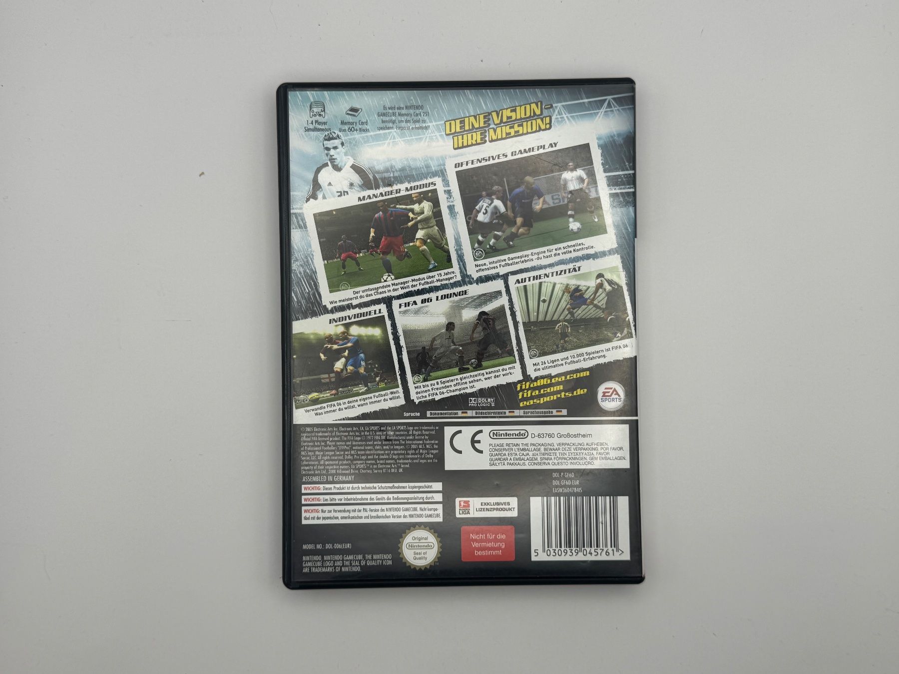 Nintendo Spiele: Nintendo GameCube FIFA 06 – Gebraucht aus Bettlach von awi_7jcb 2