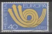 Schweiz EUROPA Nr. 544 STILISIERTES POSTHORN      (23