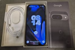 Google Pixel 9 128GB – Obsidian – OVP & Zubehör