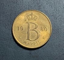 Niederlande-Gedenkmünze "30.04.80 Beatrice" 1980 (Rijksmunt)