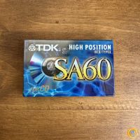 TDK SA 60 Type II Kassette *NEU*