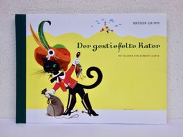 Der gestiefelte Kater, Brüder Grimm, Herbert Leupin TOP