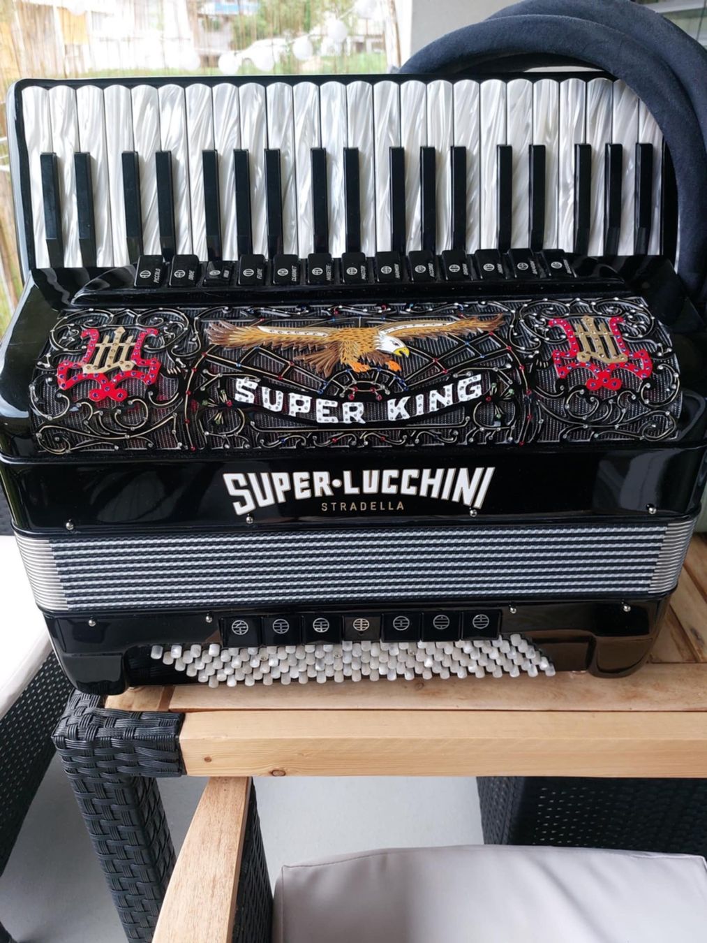 Musikinstrumente: Akkordeon Lucchini Super King – Gebraucht aus Glis von ana_hz7d
