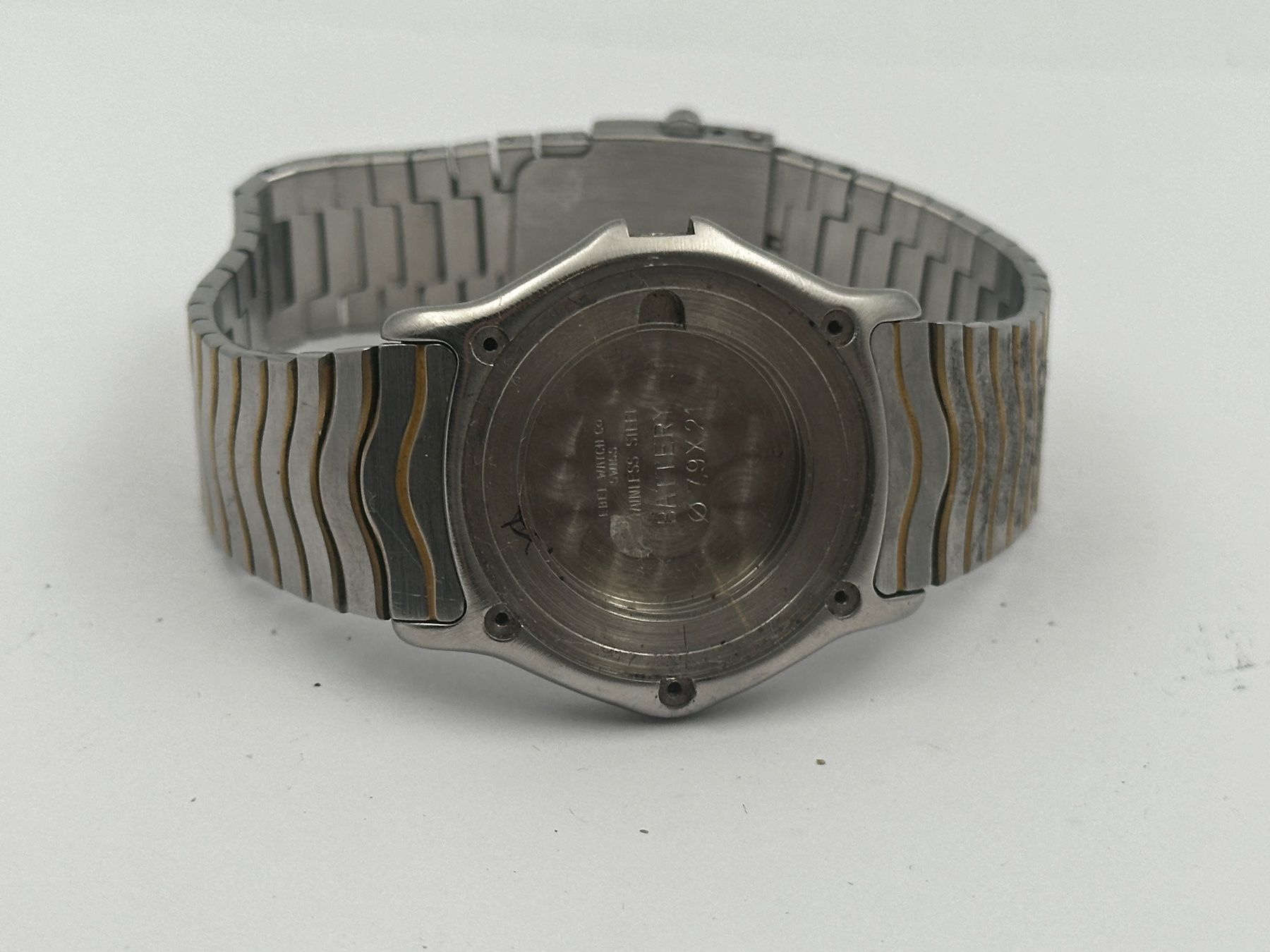 Ebel Uhren: Ebel Sport Classic Wave Gehäuse mit Band ref: 184909 – Gebraucht aus Brüttisellen von AlphaOmega05