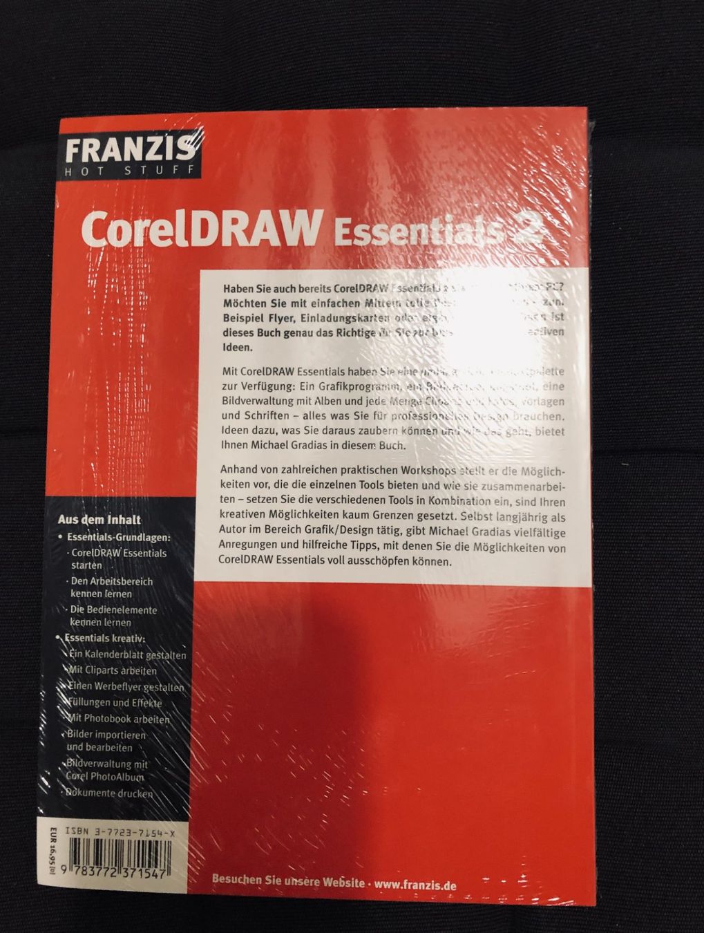 Libri: CorelDraw Essentials 2 Franzis Hot Stuff - original verpackt – Nuovo e nell'imballaggio originale da Niederhasli venduto da thozam 1