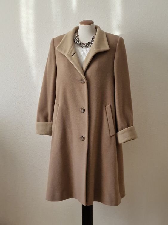 WIE NEU: Wunderschöner Wolle-Angora-Mantel MARCONA (Gebraucht) in
