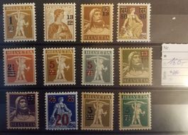 3688) 132-81, Aufbrauchsausgabe postfrisch Kt. 160.-