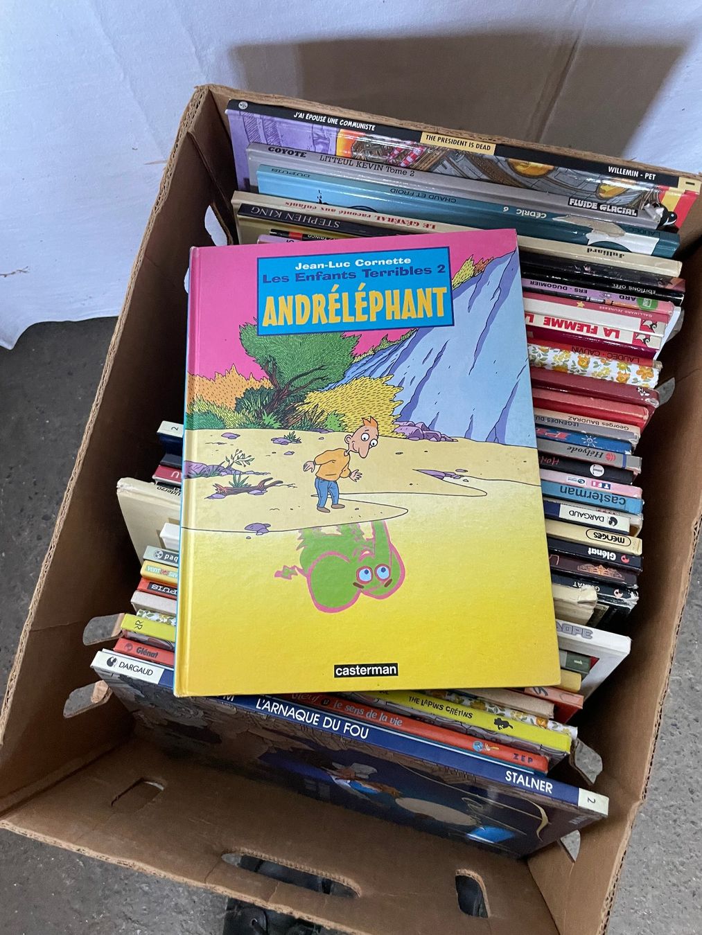 Fumetti: carton de + 35 bandes dessinées – Usato da La Croix (Lutry) venduto da netrajet 4